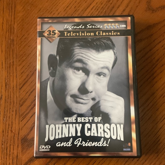 NWOT DVD Video The Best of Johnny Carson & Friends: 4 Discs, 35 Episodes/23 Hrs - Picture 1 of 12